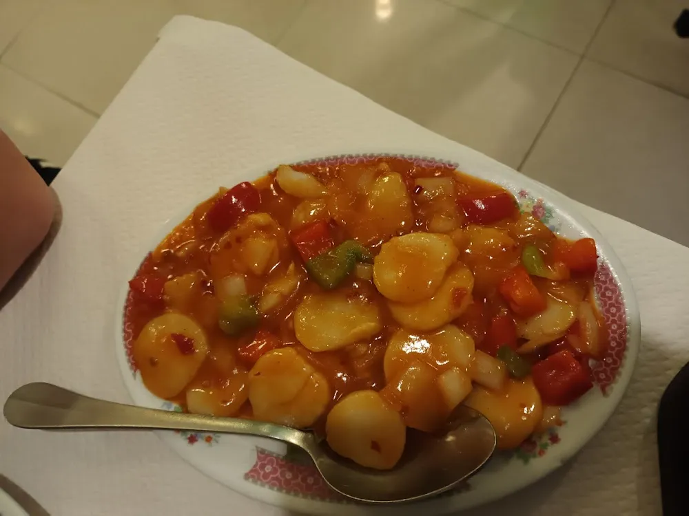 Noix de Saint Jacques Sauce Piquante